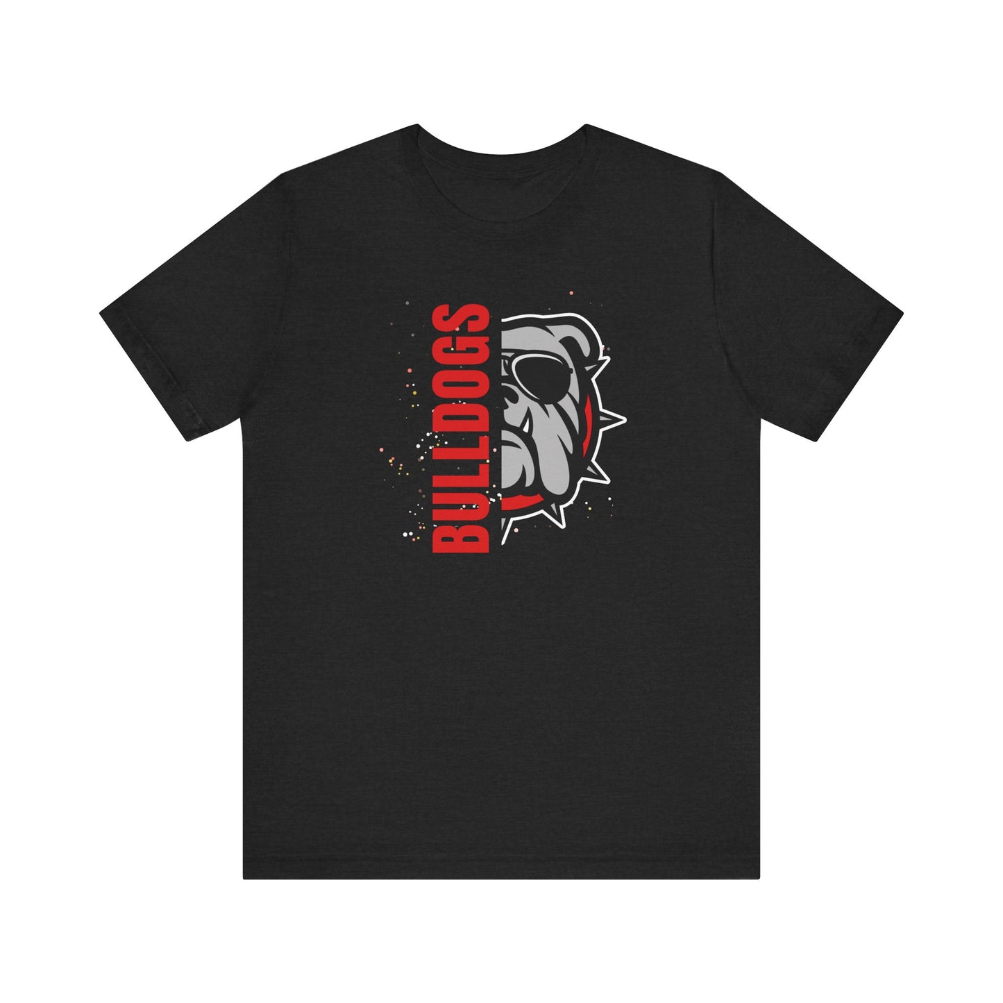 Bulldogs Mascot Unisex Short Sleeve T-Shirt
