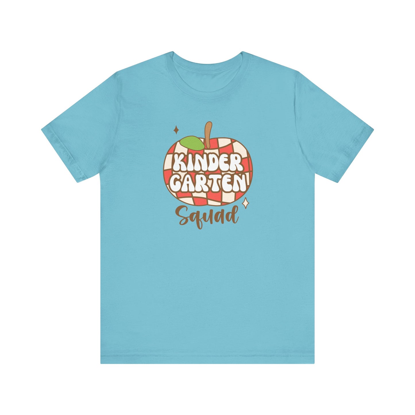 School Kindergarten Squad Retro Apple Tee