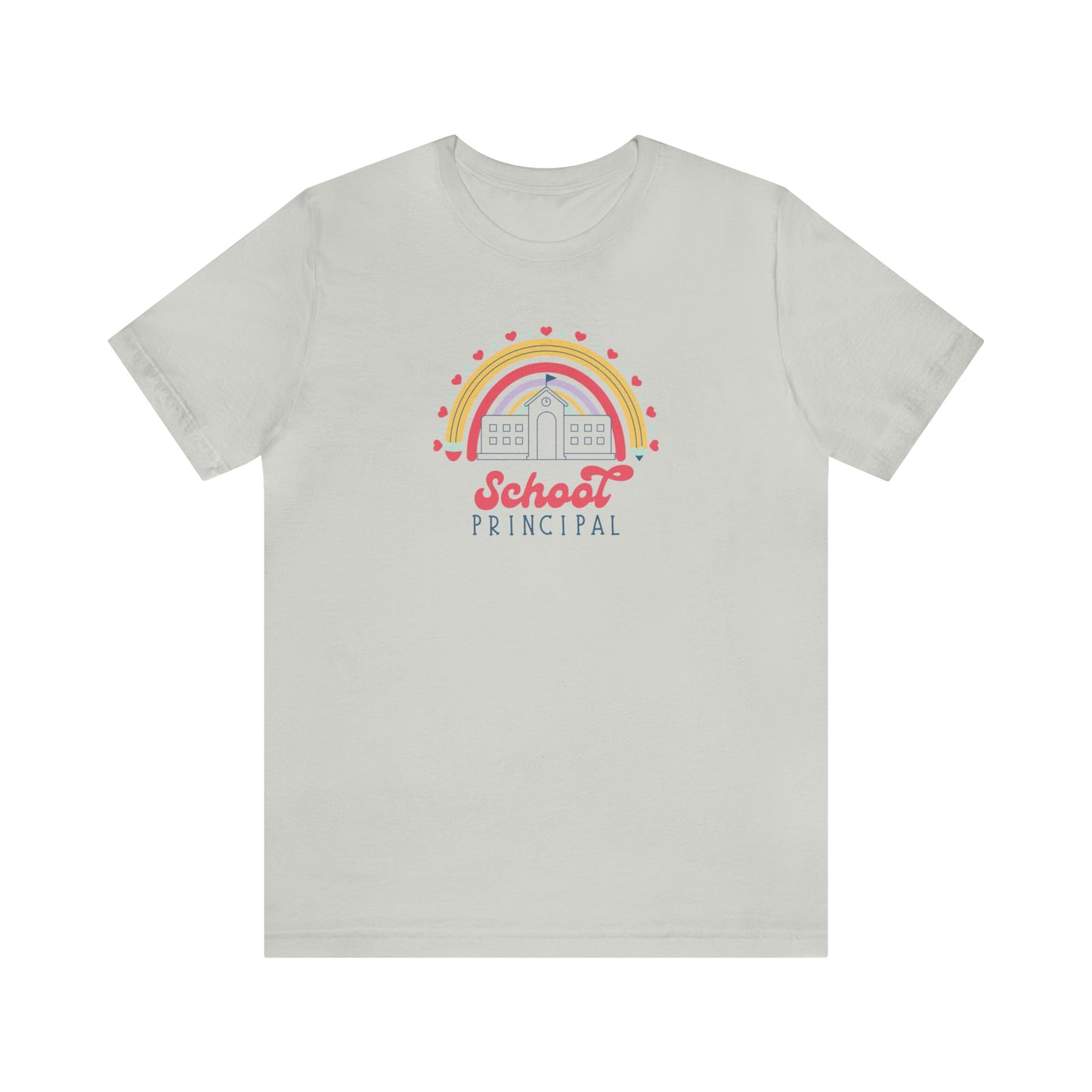 School Principal Rainbow Tee
