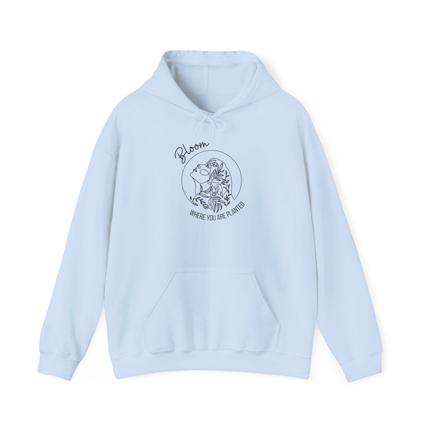 You Matter Bloom Where You Are Planted Unisex Hooded Sweatshirt