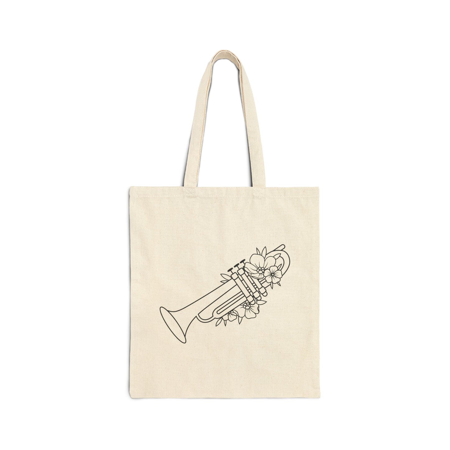 Music Trumpet Tote Bag