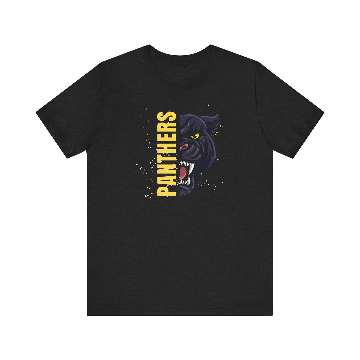 Panthers Mascot Unisex Short Sleeve T-Shirt