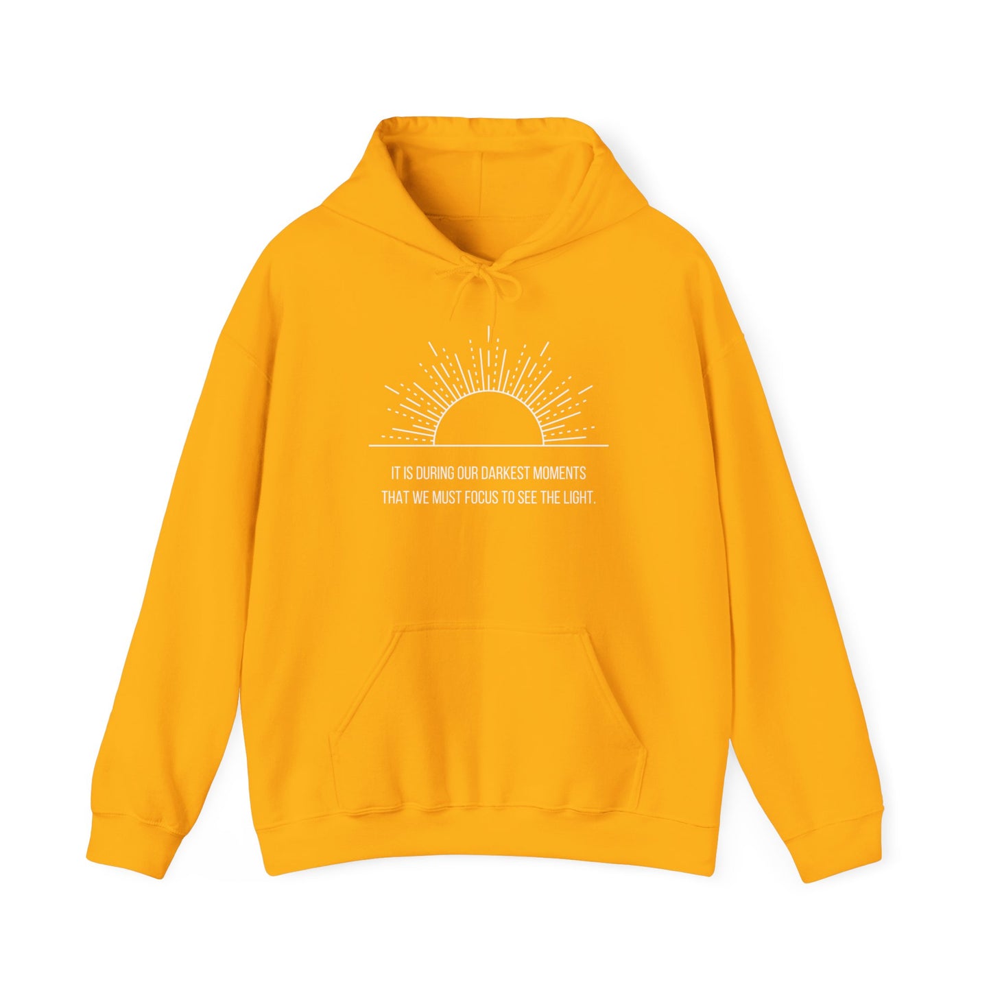 You Matter Light Unisex Hooded Sweatshirt