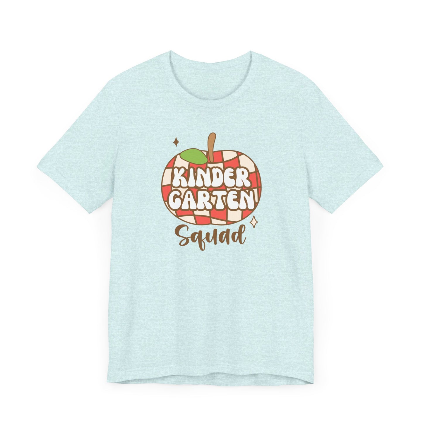 School Kindergarten Squad Retro Apple Tee