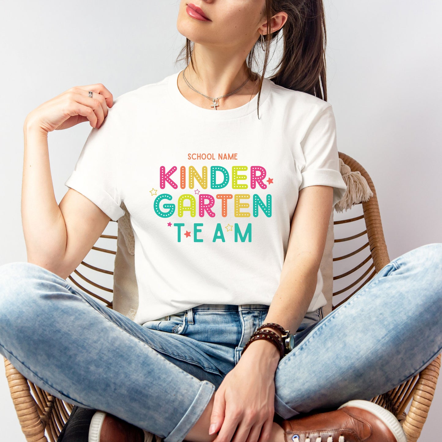 Dotted Fun Customizable Grade Short Sleeve Youth and Adult Tee