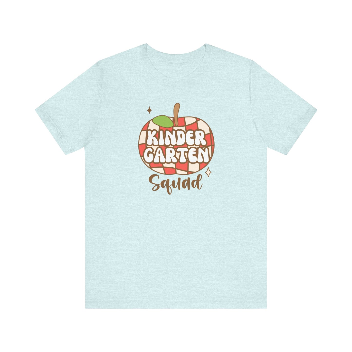 School Kindergarten Squad Retro Apple Tee