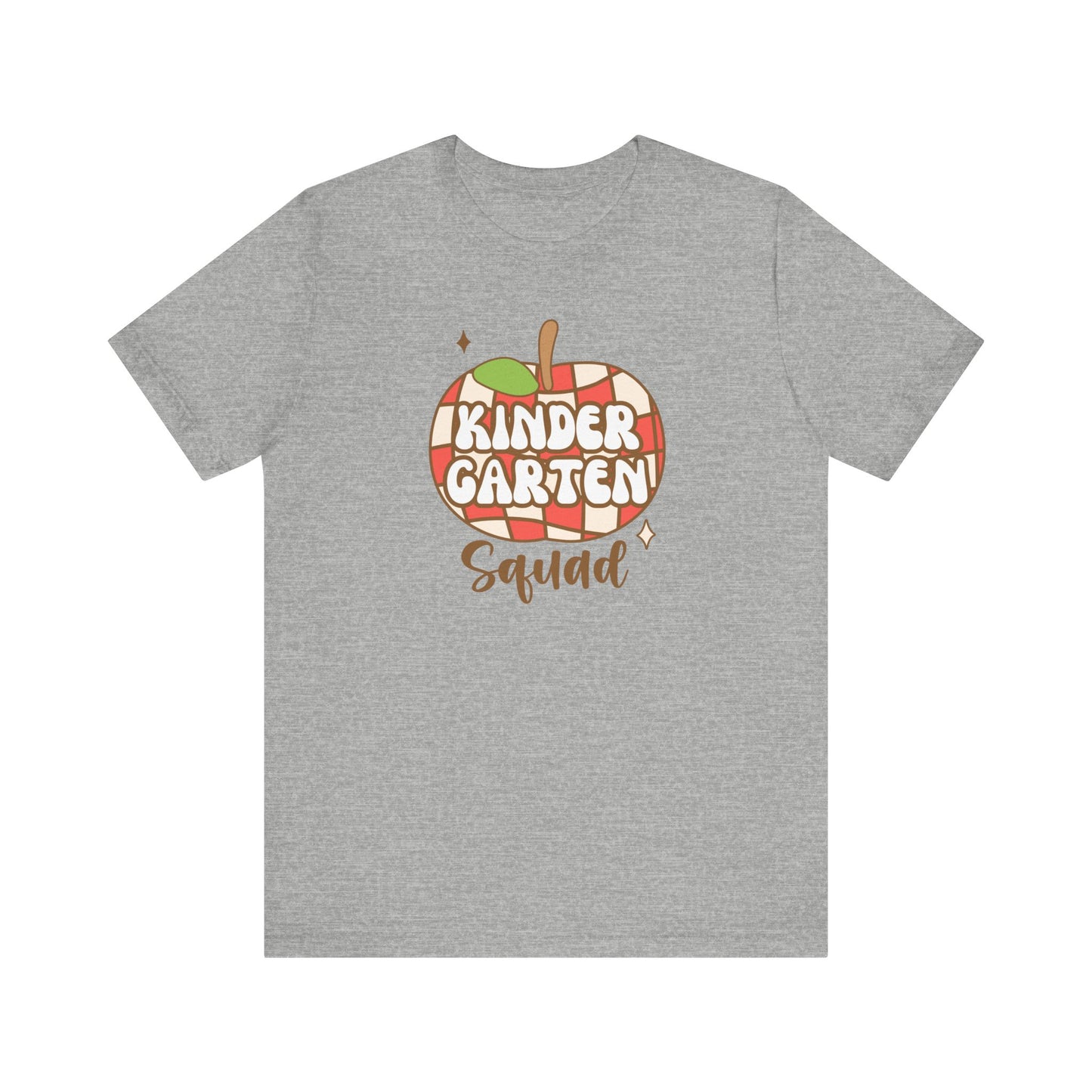 School Kindergarten Squad Retro Apple Tee