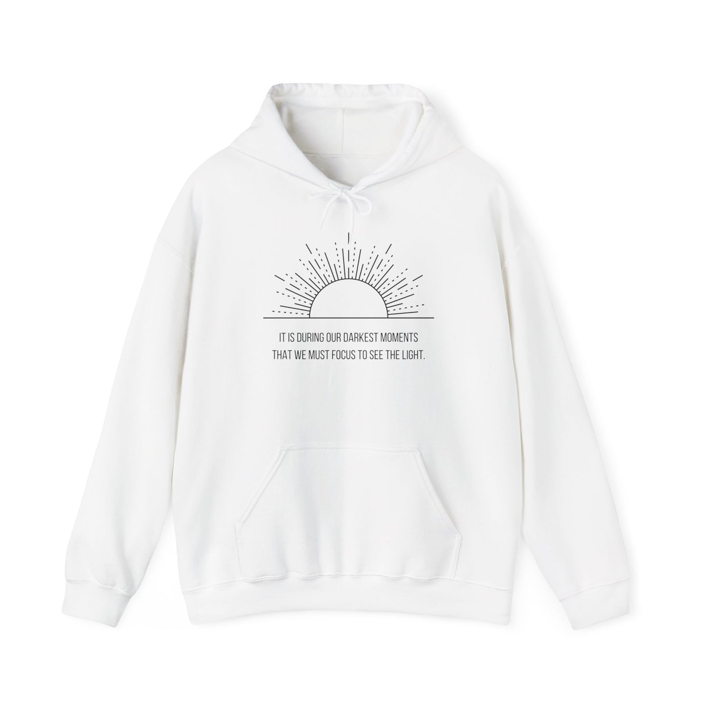 You Matter Light Unisex Hooded Sweatshirt