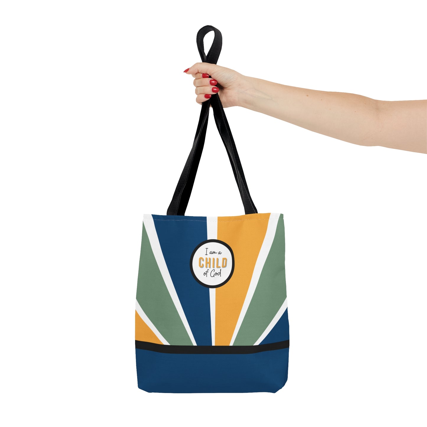 LDS Christian Scripture Church Baptism Kids Tote Bag Sunbeam Boys