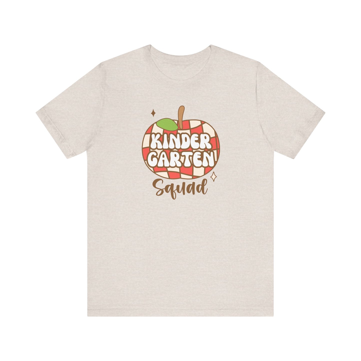 School Kindergarten Squad Retro Apple Tee