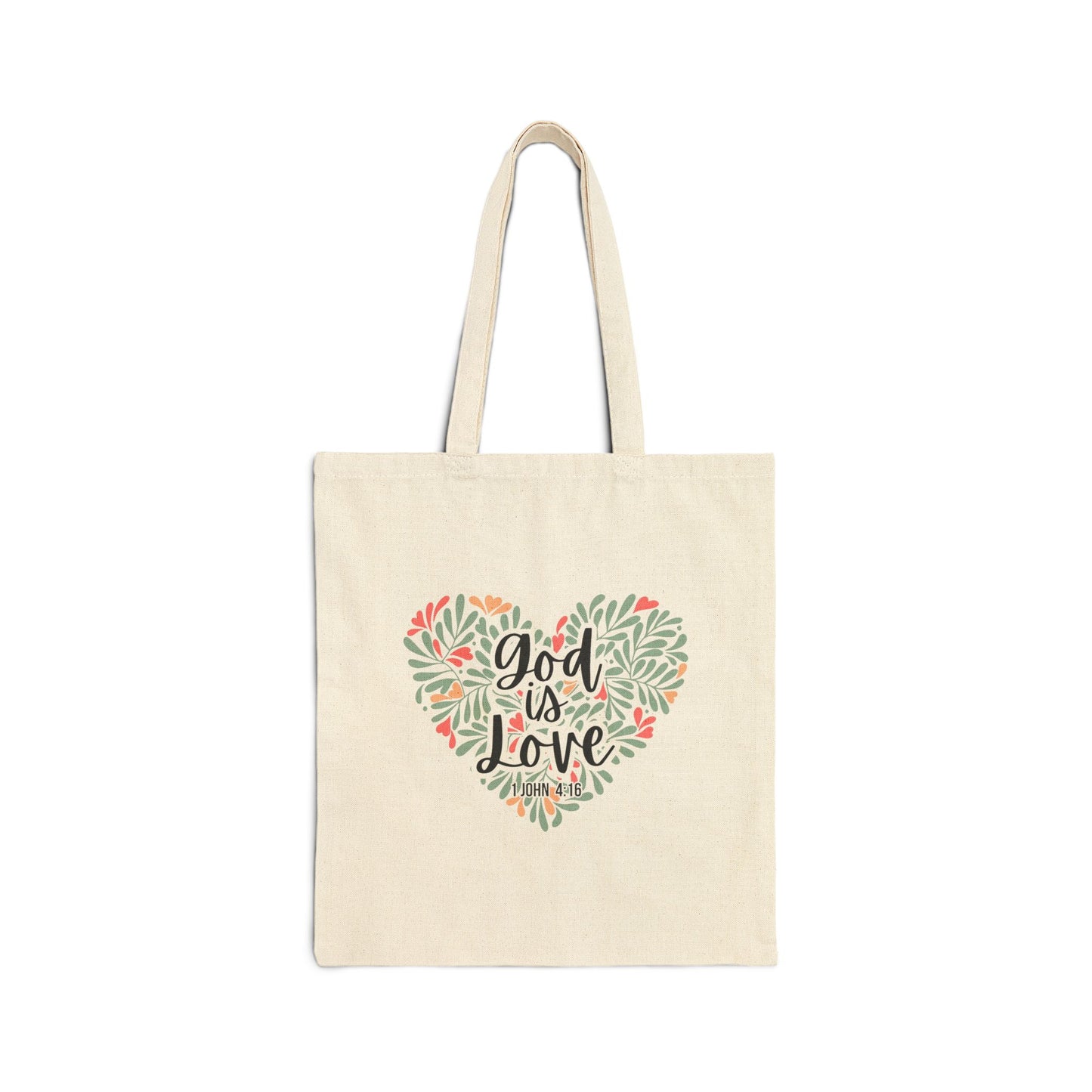 Church Scripture Tote Bag God is Love