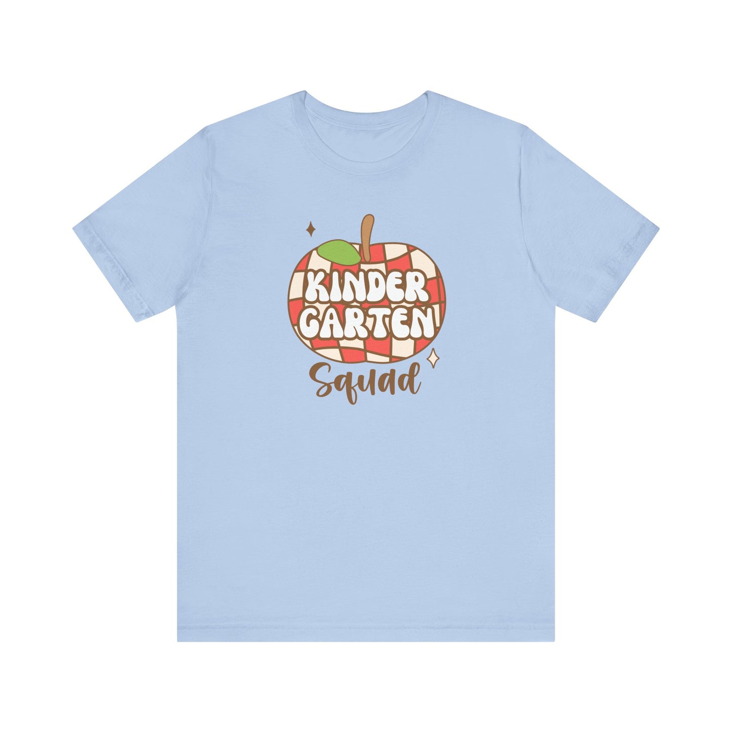 School Kindergarten Squad Retro Apple Tee