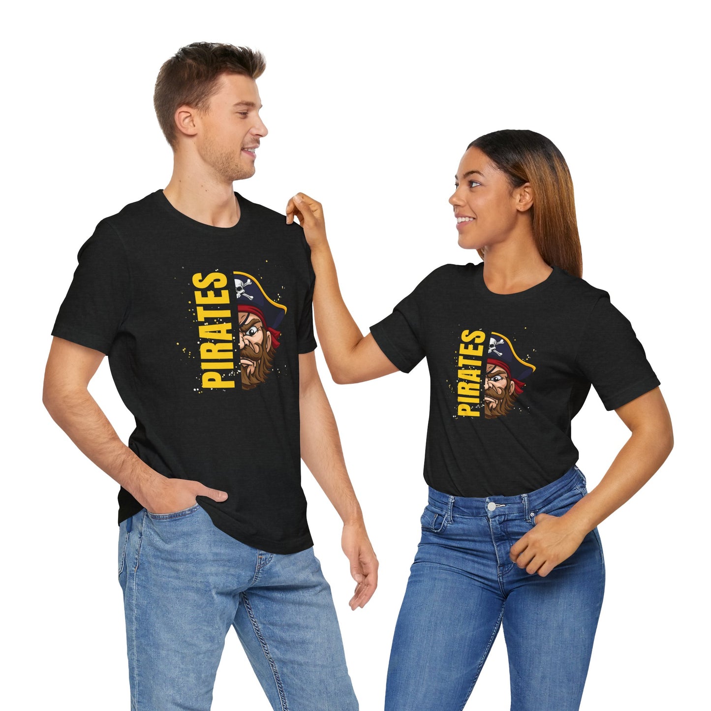 Pirates Mascot Unisex Short Sleeve T-Shirt