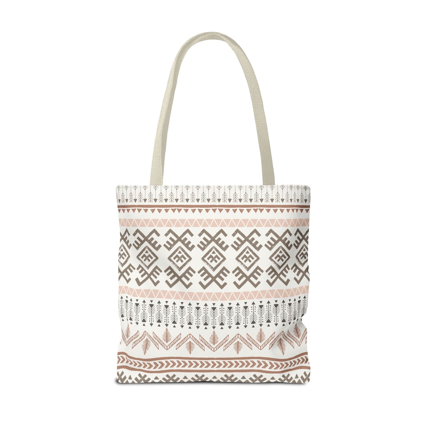 Christian Inspirational Scripture Tote Bag — "I'll Go Where You Want Me to Go, Dear Lord" Boho LDS Church Scripture Tote