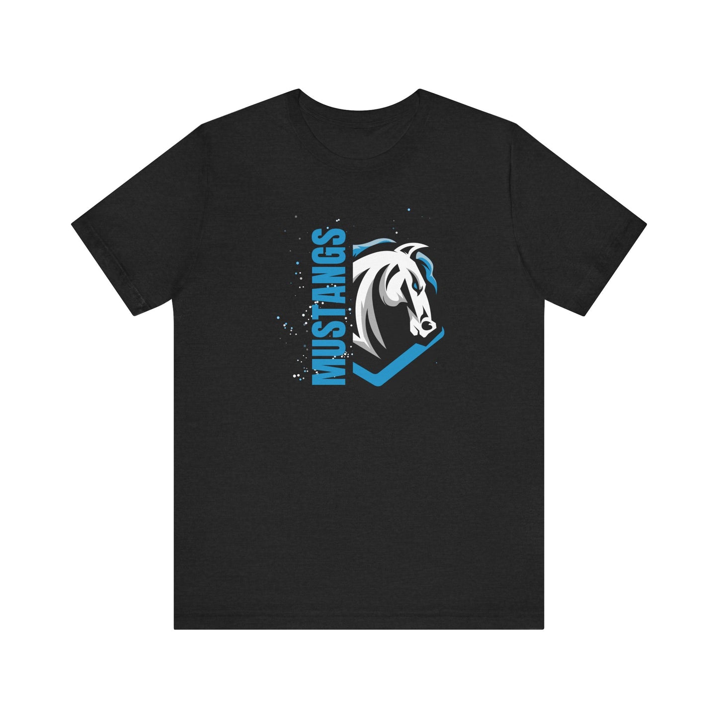 Mustangs Mascot Unisex Short Sleeve T-Shirt