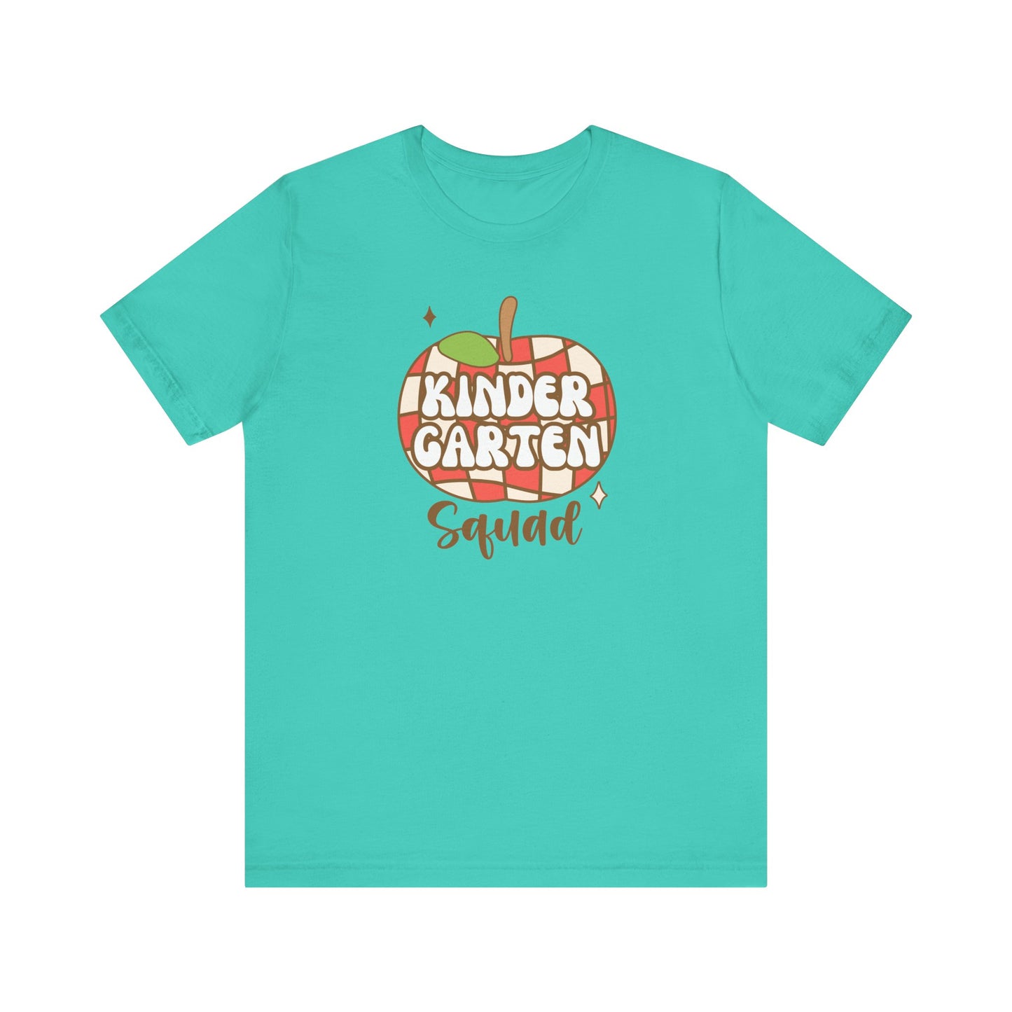 School Kindergarten Squad Retro Apple Tee