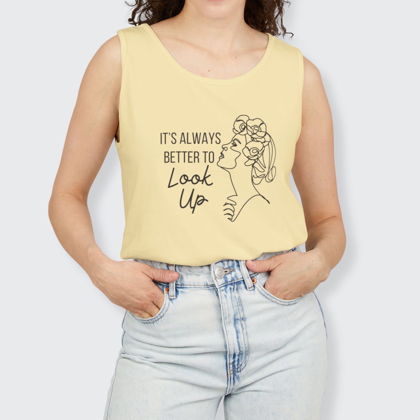 You Matter Look Up Unisex Tank Top