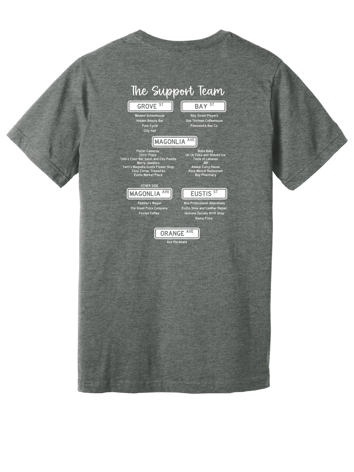 Modern Schoolhouse 2025/2026 Community Support Yellow Youth/Adult Crew Neck Tee