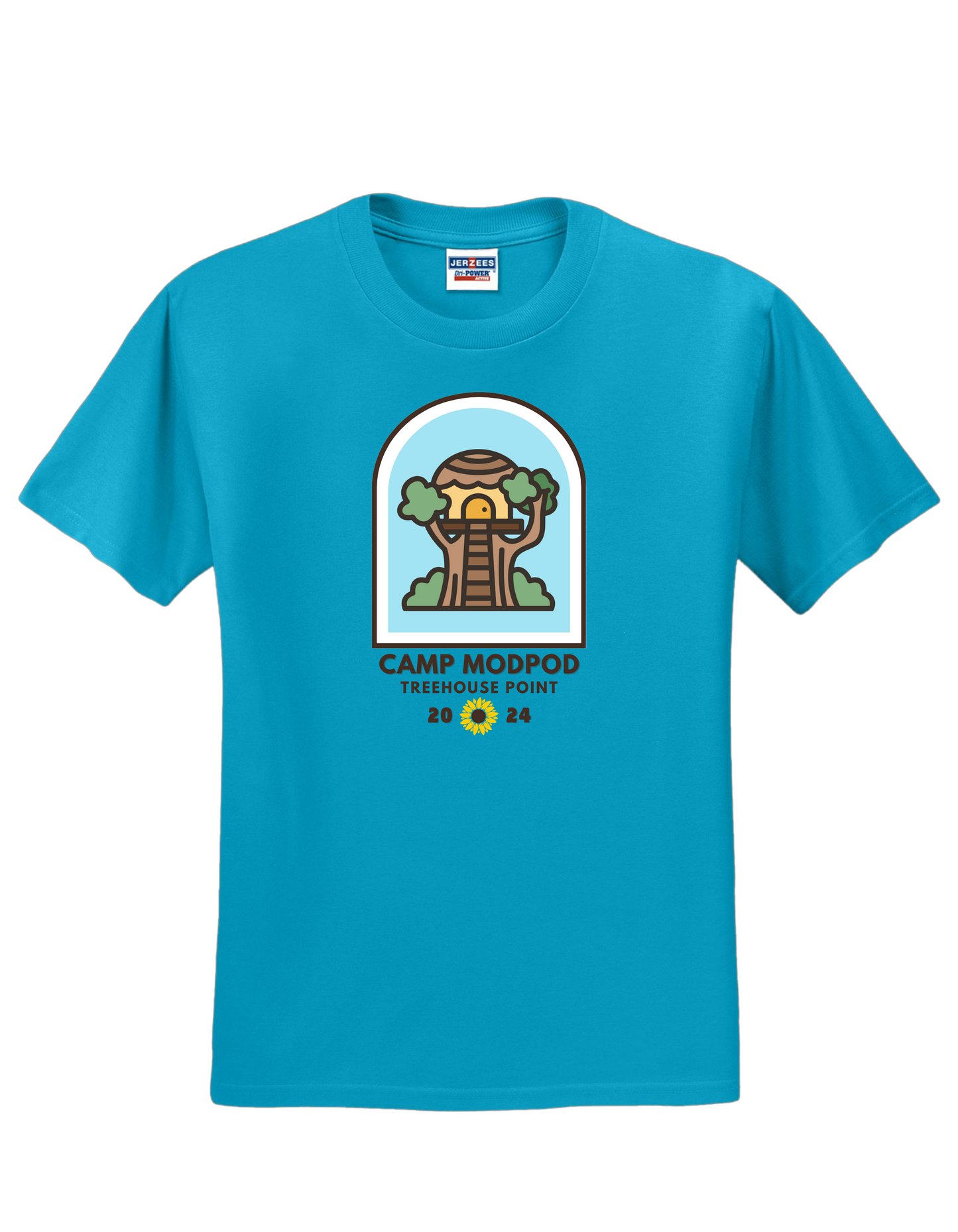 Modern Schoolhouse 2024 Camp Treehouse Point Adult/Kid Tee