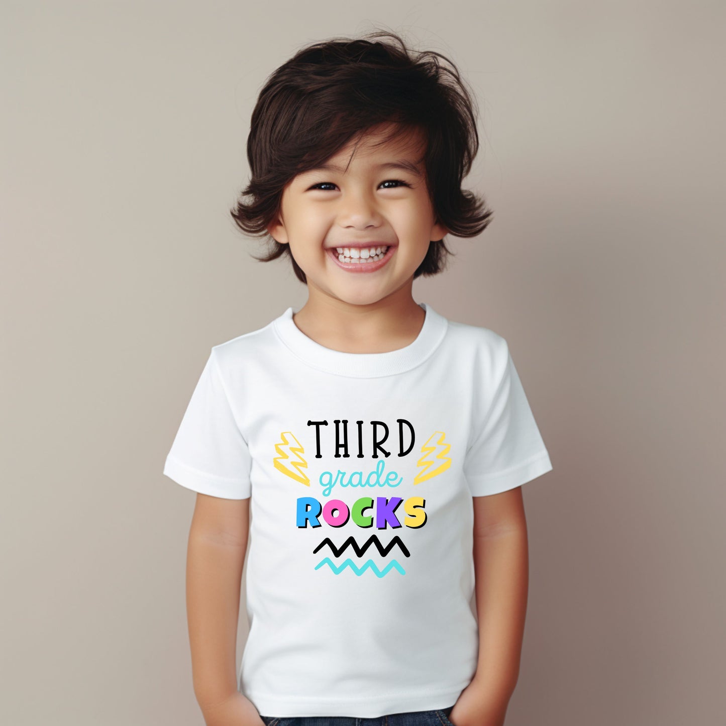 Rockin Customizable Grade Short Sleeve Youth and Adult Tee