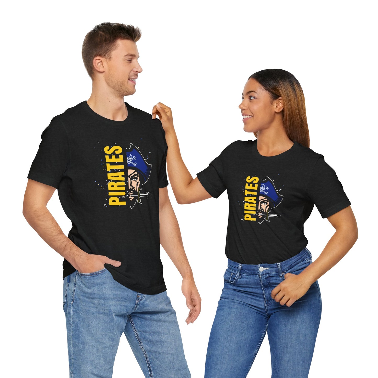 Pirates Mascot Unisex Short Sleeve T-Shirt