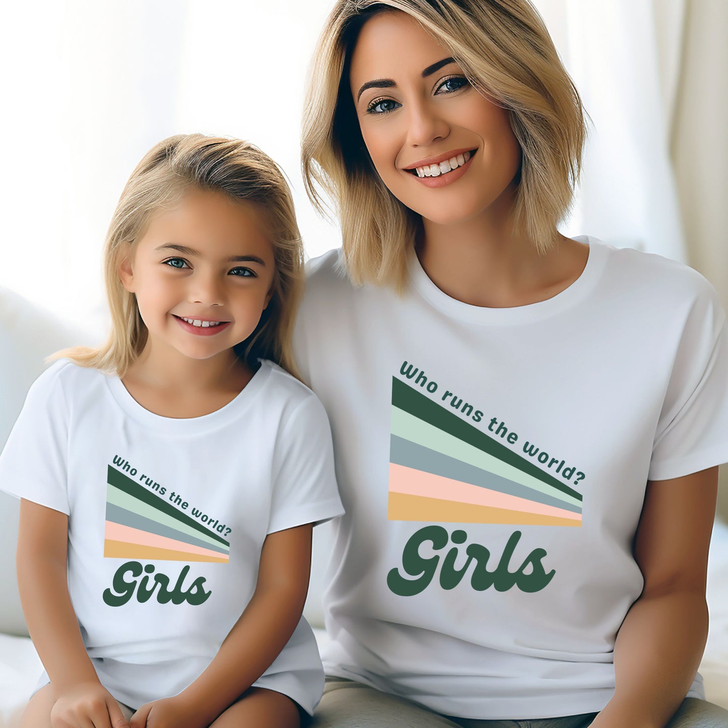Who Runs the World Girl Scout Adult/Youth Tee