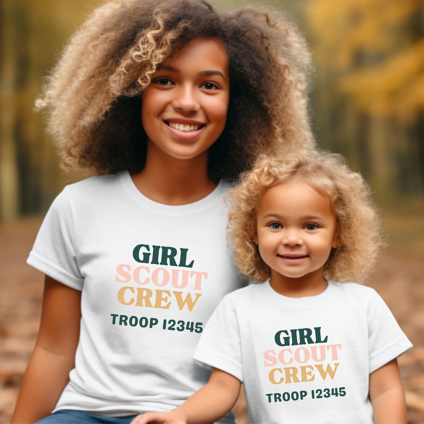 Girl Scout Crew Customizable Troop Adult/Youth Tee