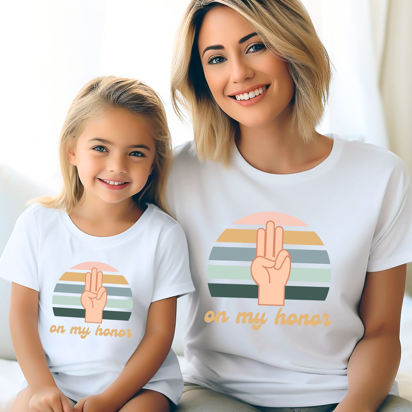 On my Honor Girl Scout Adult/Youth Tee