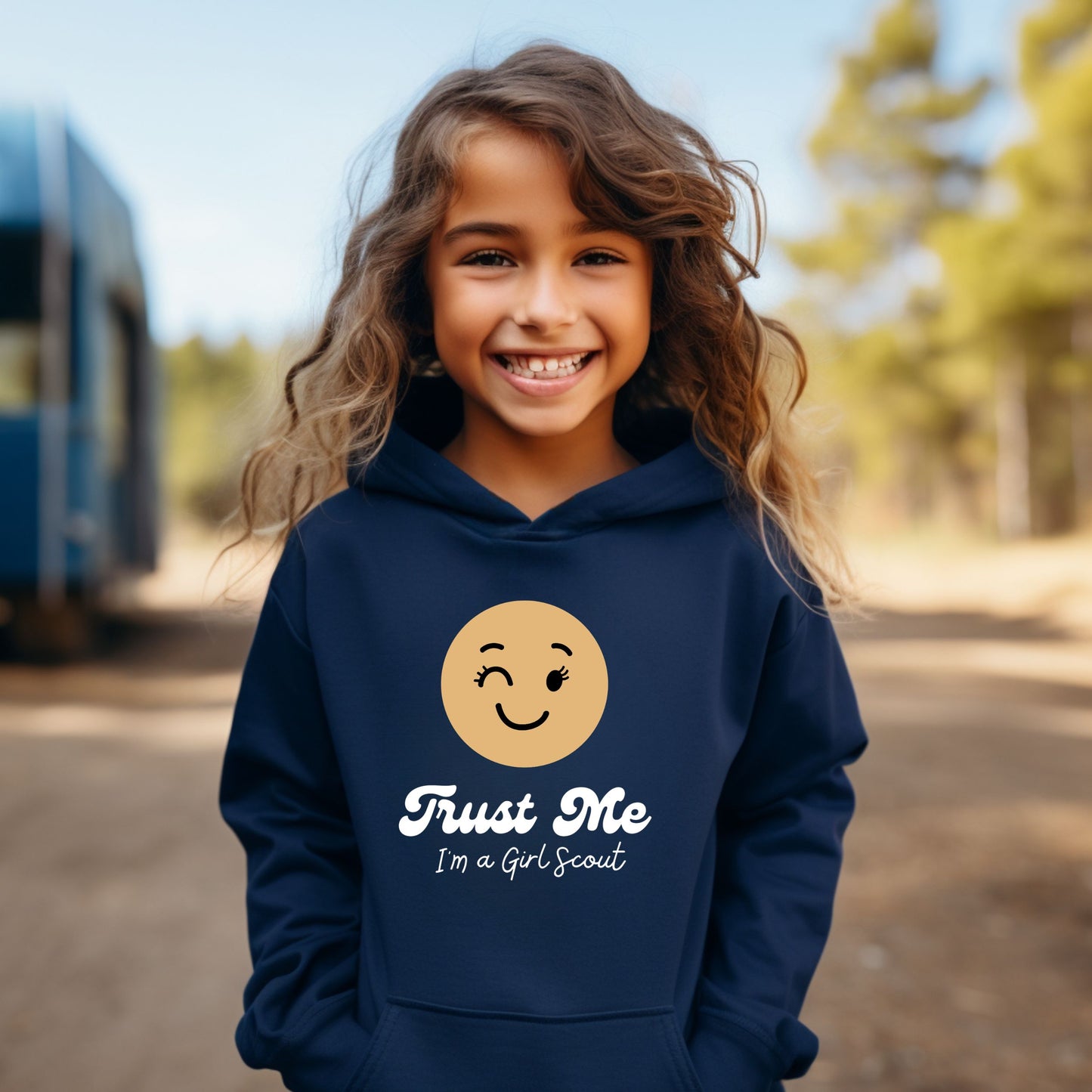 Trust Me I'm a Girl Scout Youth/Adult Hoodie