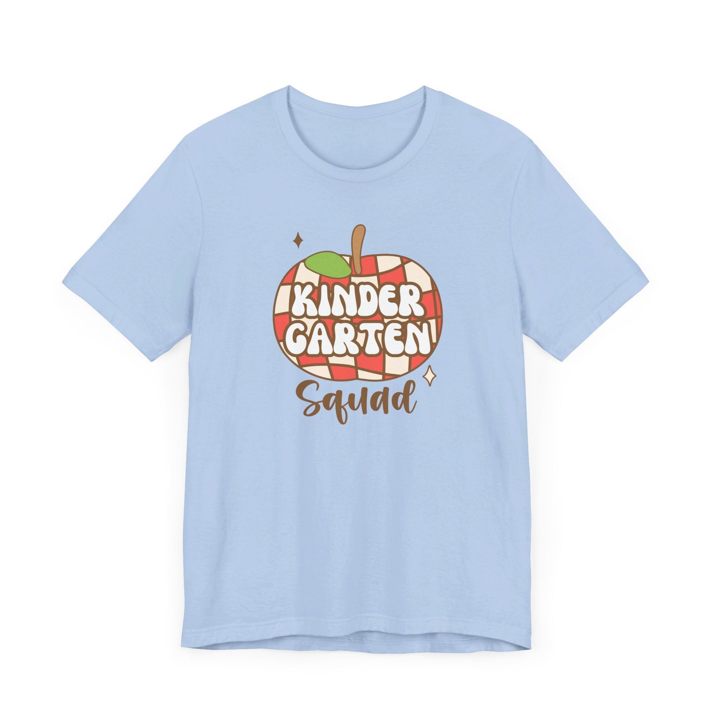 School Kindergarten Squad Retro Apple Tee