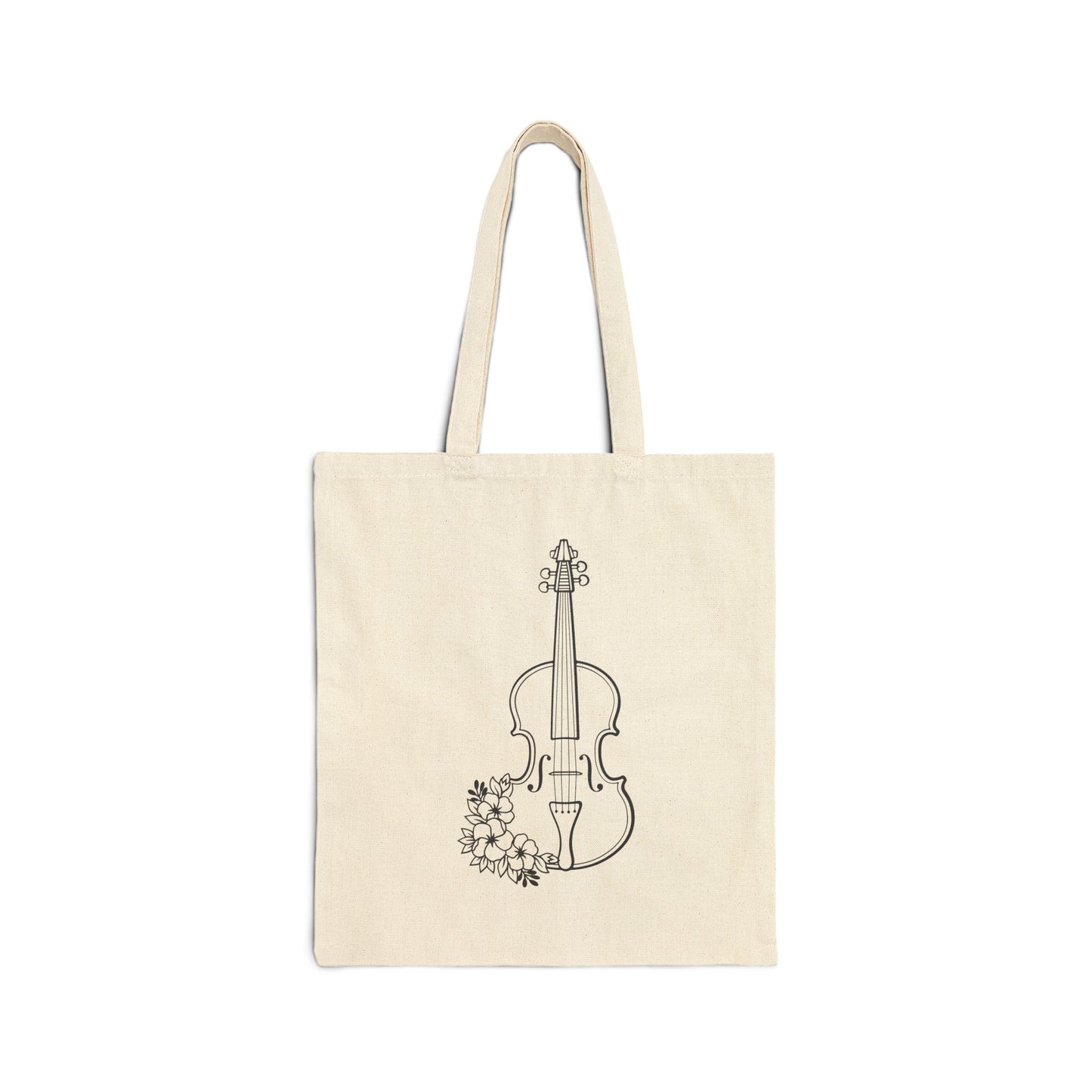 Music Violin Tote Bag