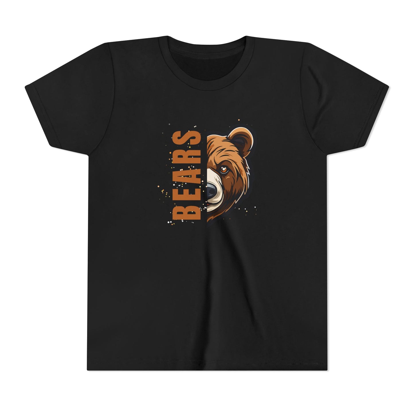 Youth Short Sleeve T-Shirt - Team School Bears Lions Print