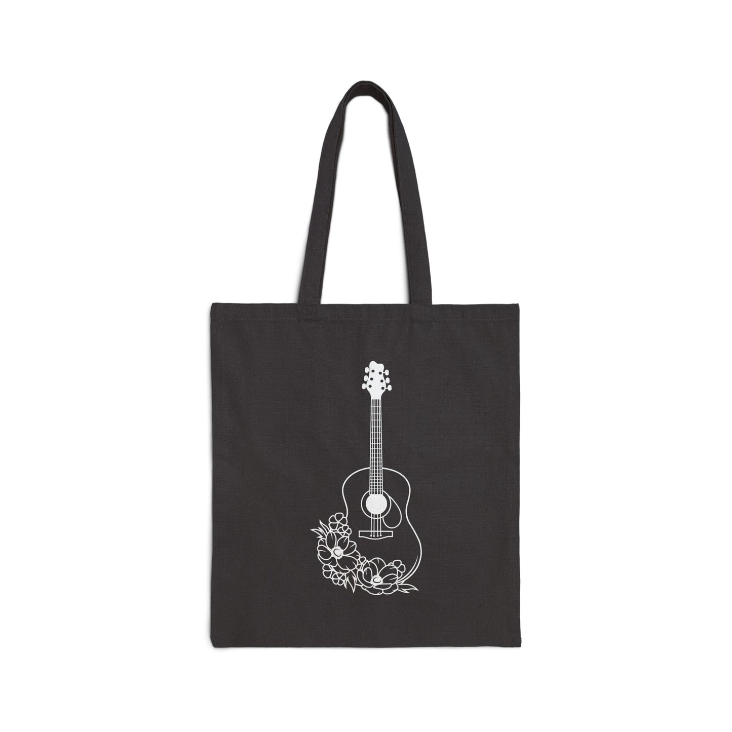 Music Acoustic Guitar Tote Bag