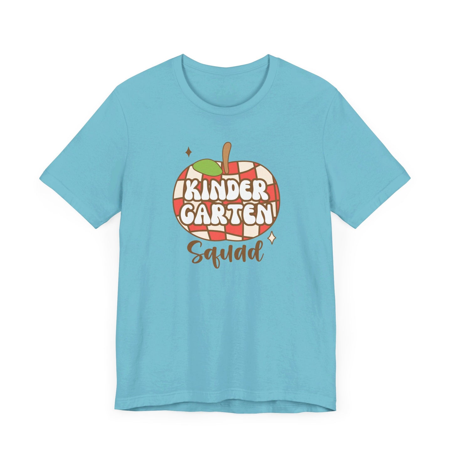 School Kindergarten Squad Retro Apple Tee