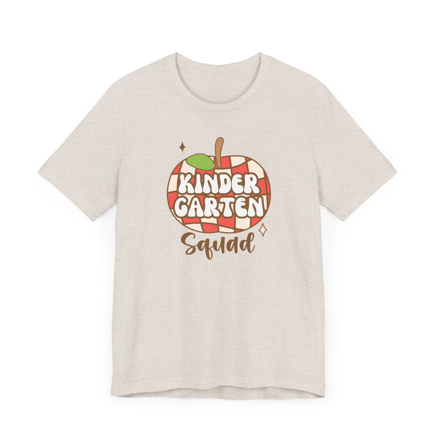 School Kindergarten Squad Retro Apple Tee