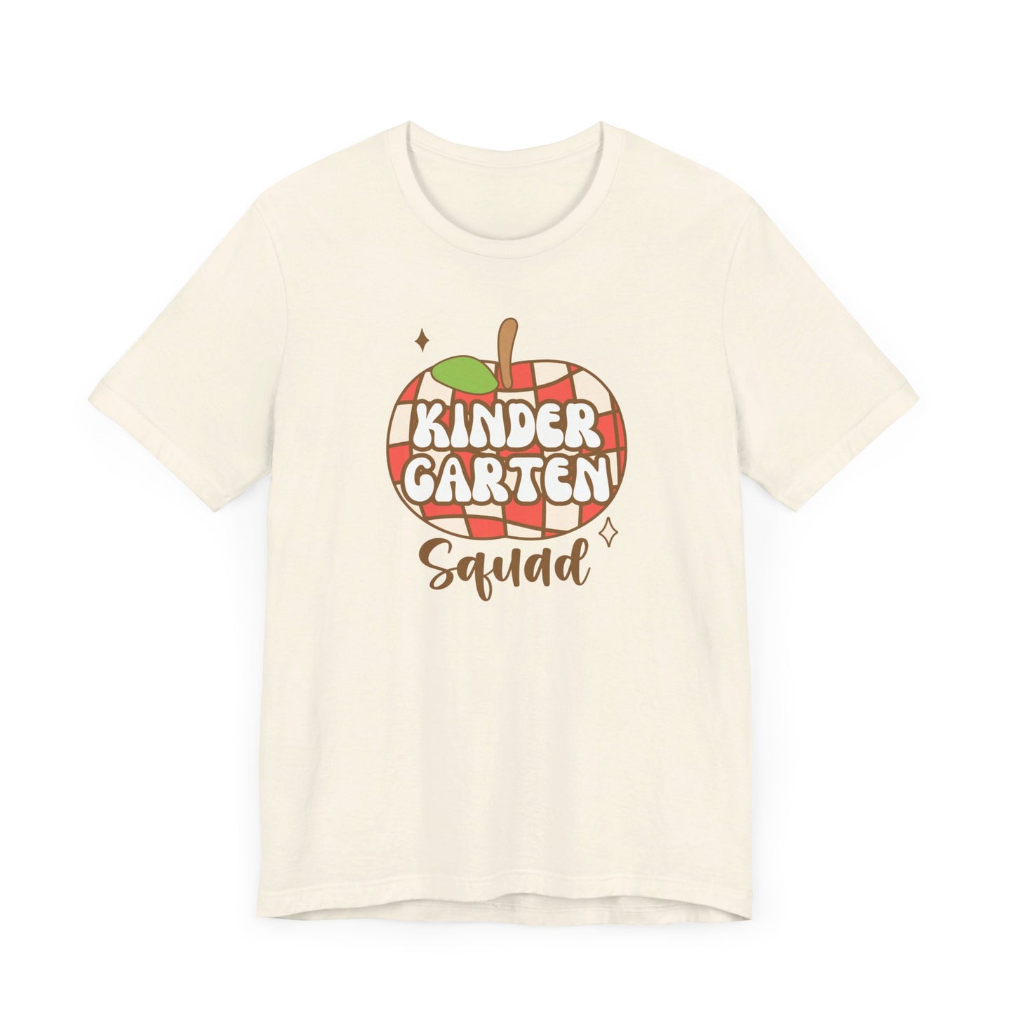 School Kindergarten Squad Retro Apple Tee