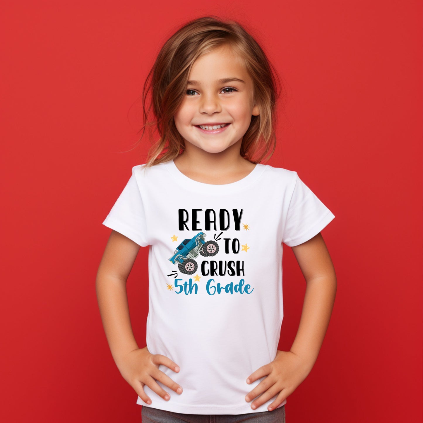 Ready to Crush Customizable Grade Short Sleeve Youth and Adult Tee