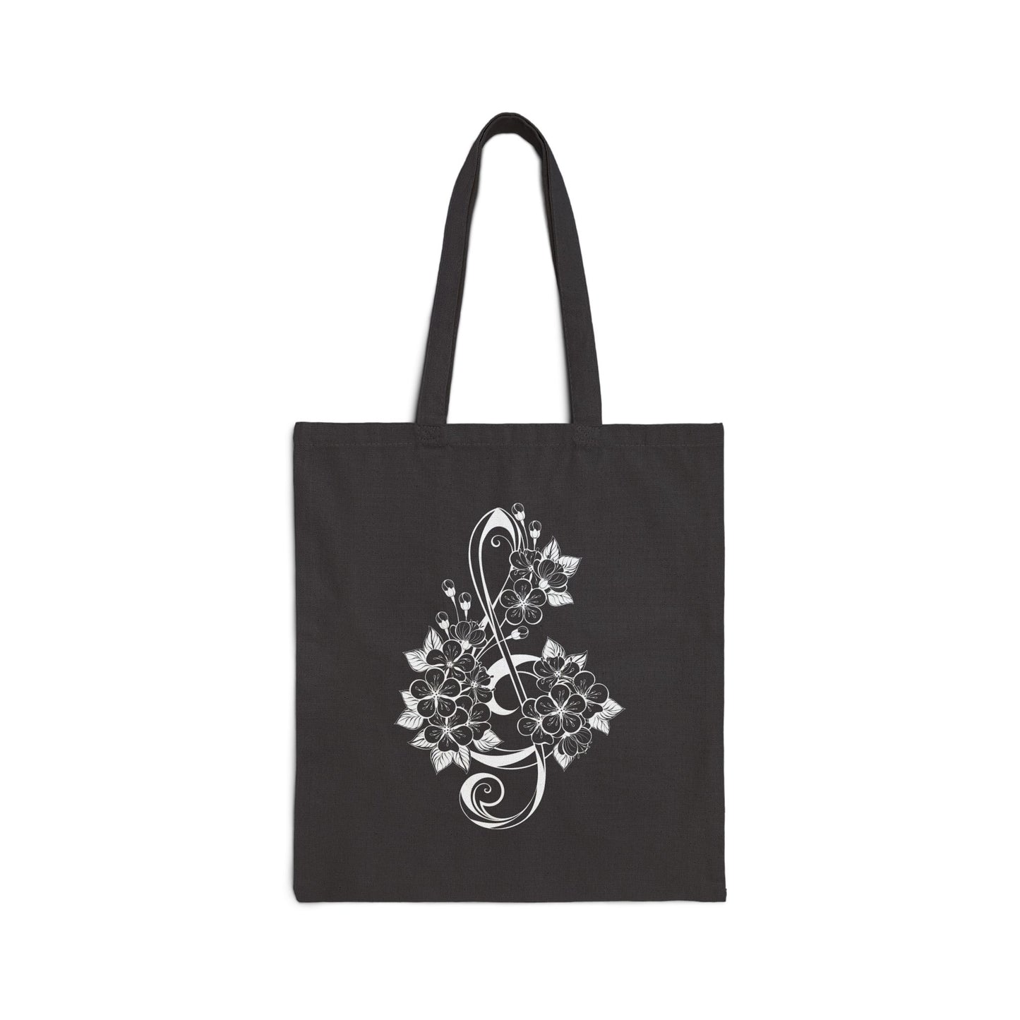 Music Treble Clef Tote Bag