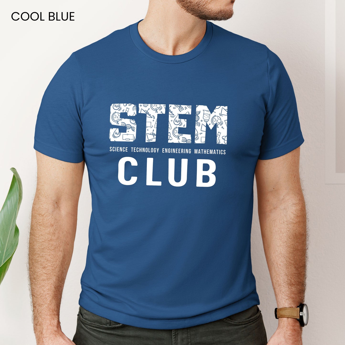 STEM Club Letter Symbols Customizable Adult and Youth Tee