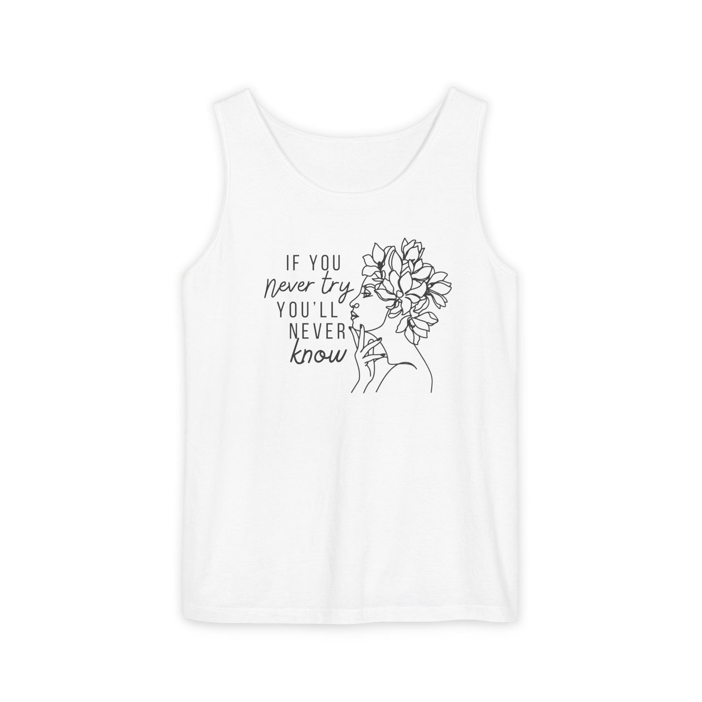 You Matter Try Unisex Tank Top