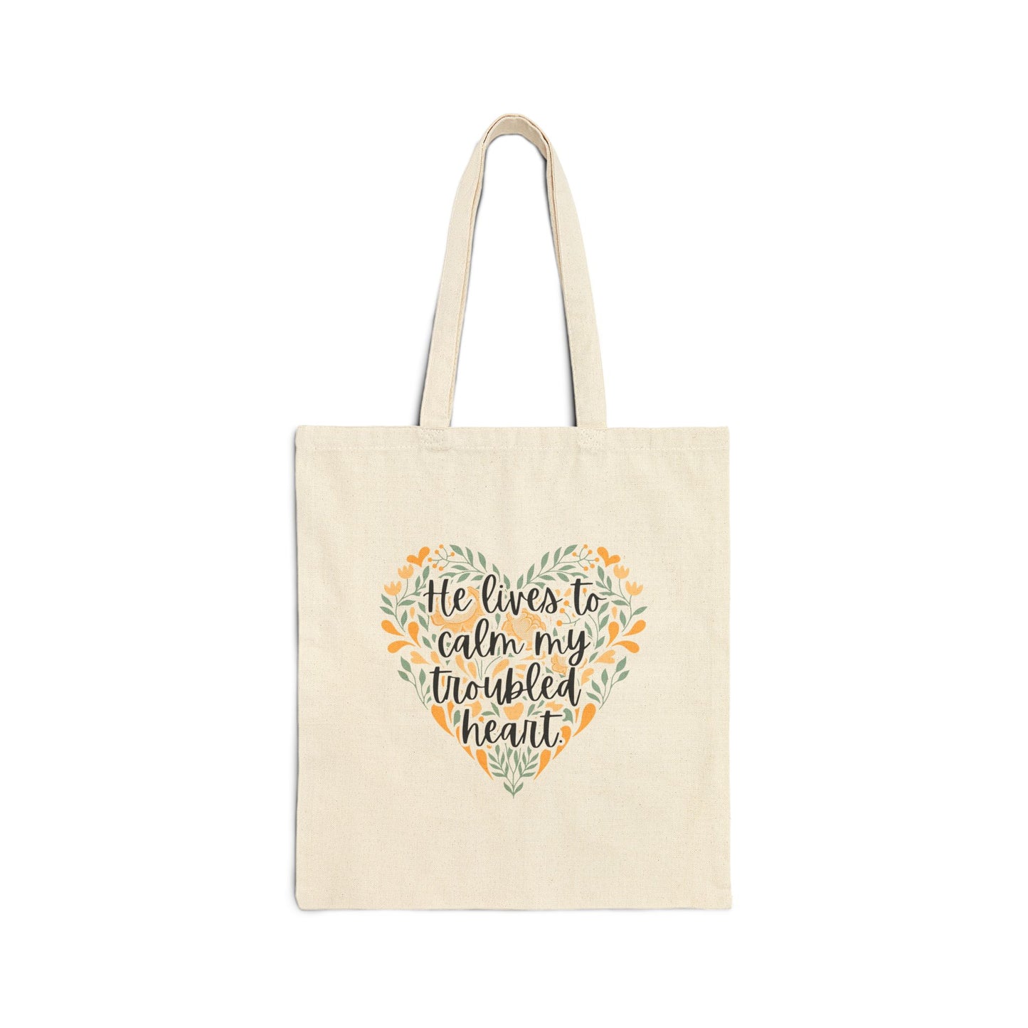 Church Scripture Tote Bag My Redeemer Lives