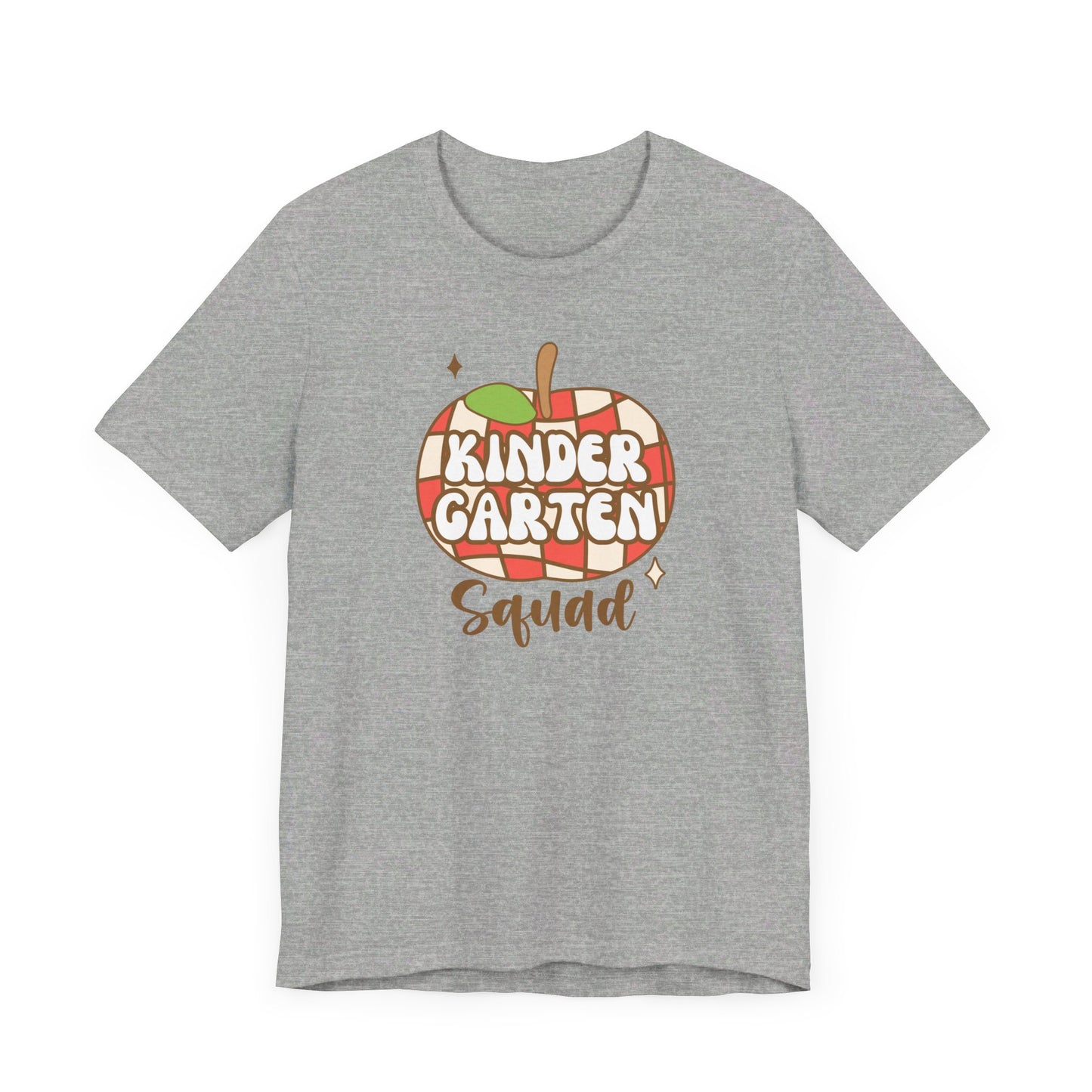 School Kindergarten Squad Retro Apple Tee