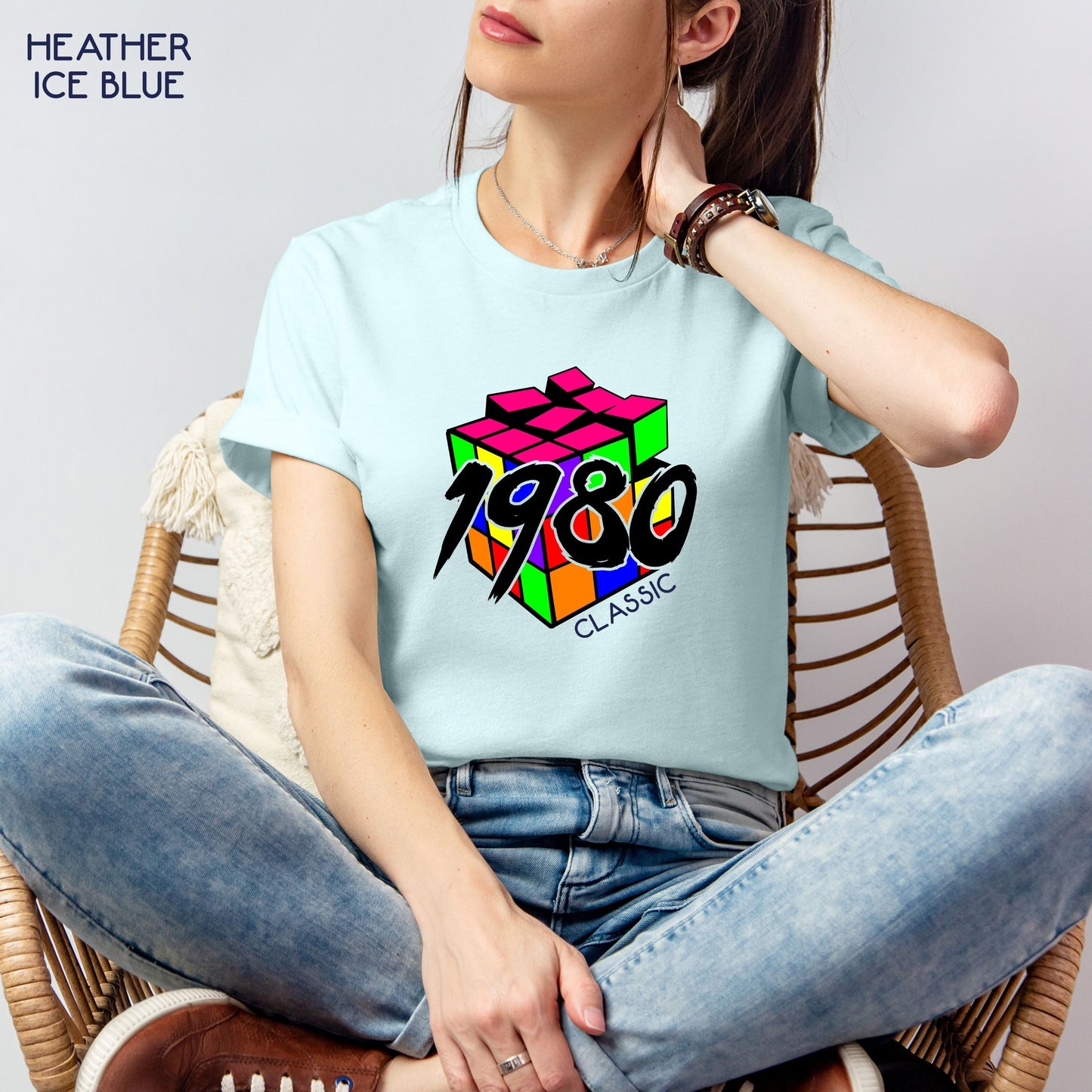Classic Rubik's Cube inspired Birthday Shirt Customizable