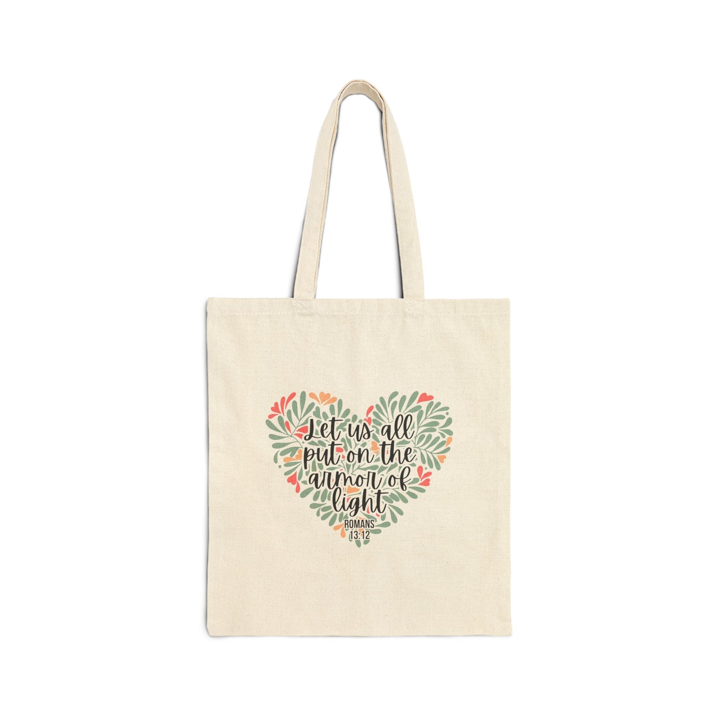 Church Scripture Tote Bag Armor of Light