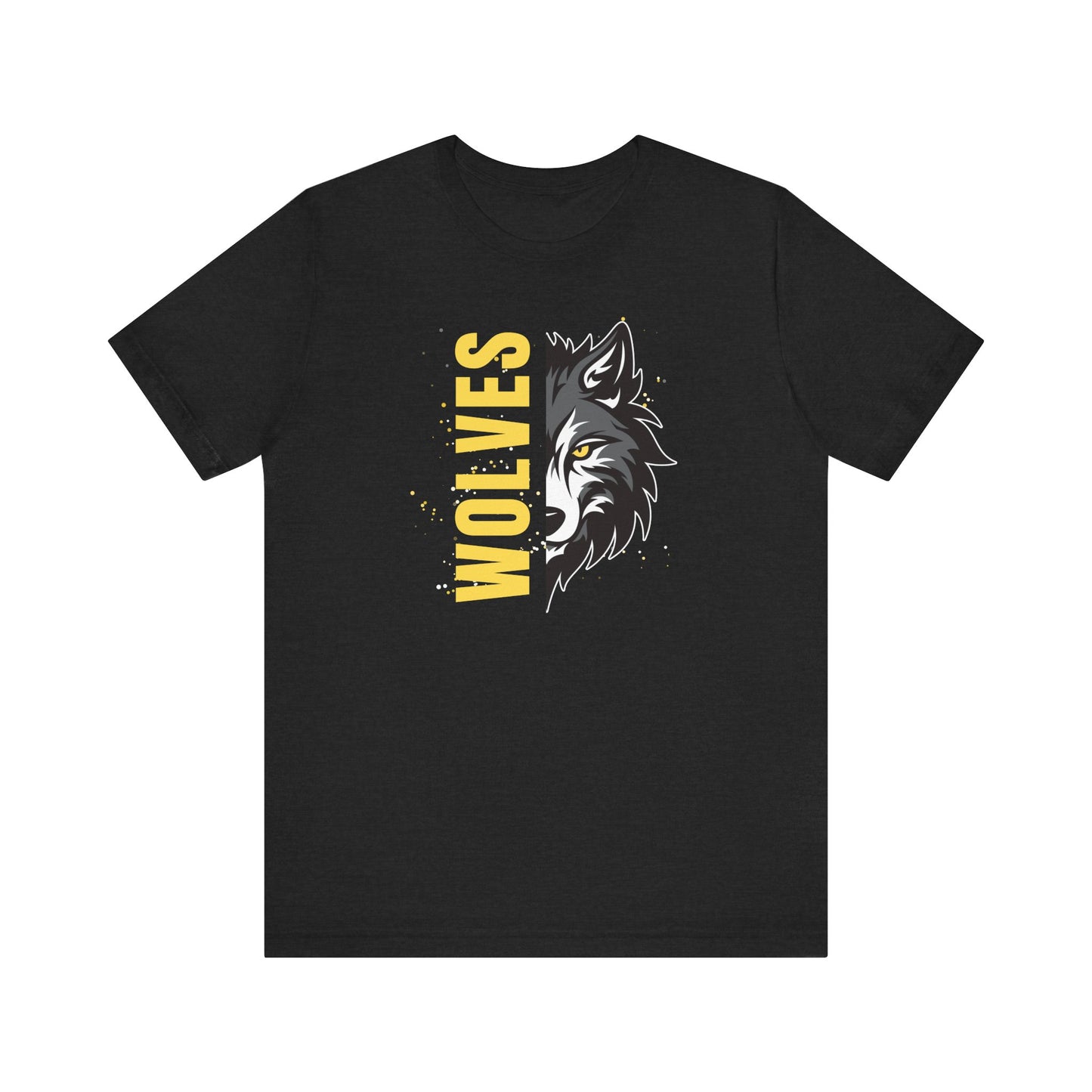 Wolves Mascot Unisex Short Sleeve T-Shirt
