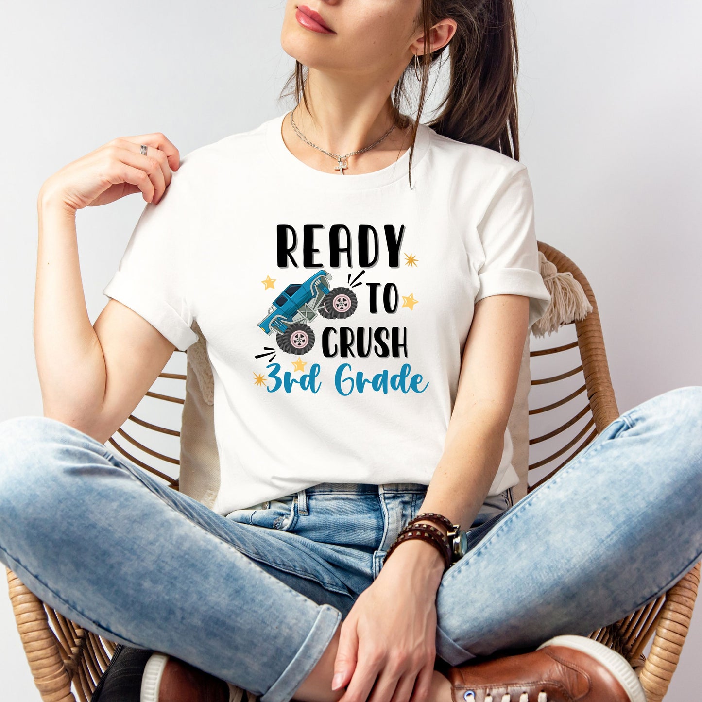 Ready to Crush Customizable Grade Short Sleeve Youth and Adult Tee