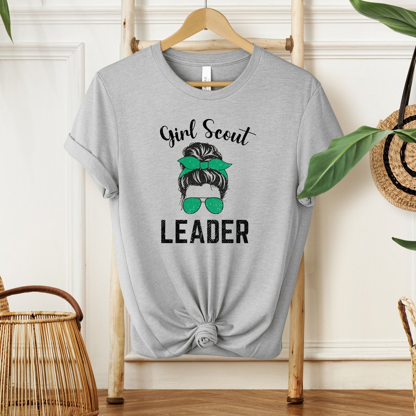 Distressed Girl Scout Leader Adult/Youth Tee