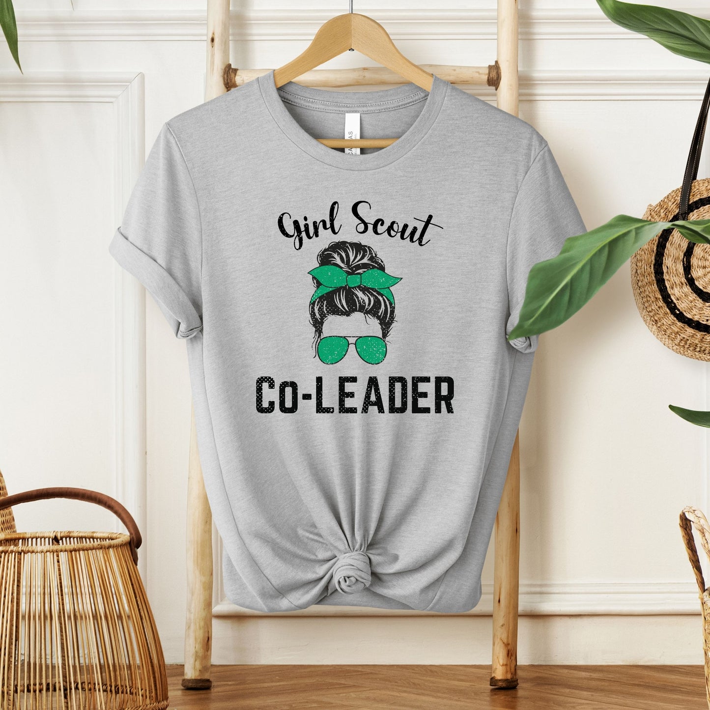 Distressed Girl Scout Co Leader Adult/Youth Tee
