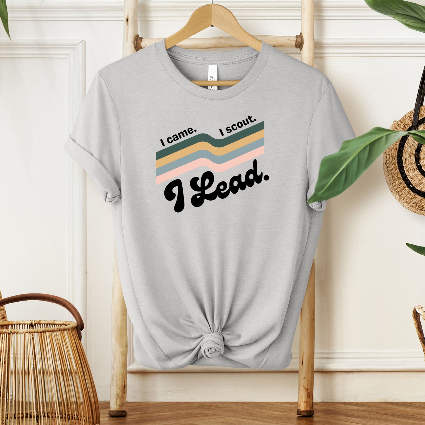 I Came I Scout I Lead Girl Scout Adult/Youth Tee