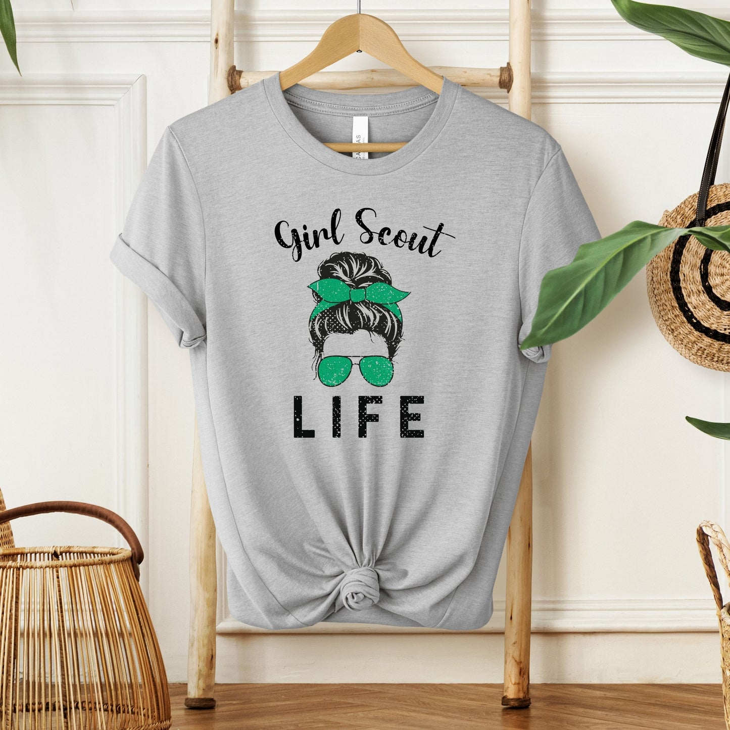 Distressed Girl Scout Life Adult/Youth Tee